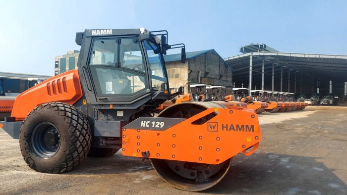 xe lu hamm 3412 đa qua sử dụng