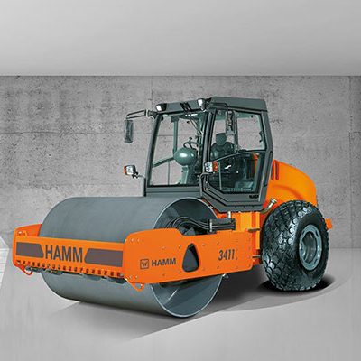 Lu rung trống đơn Hamm 3411