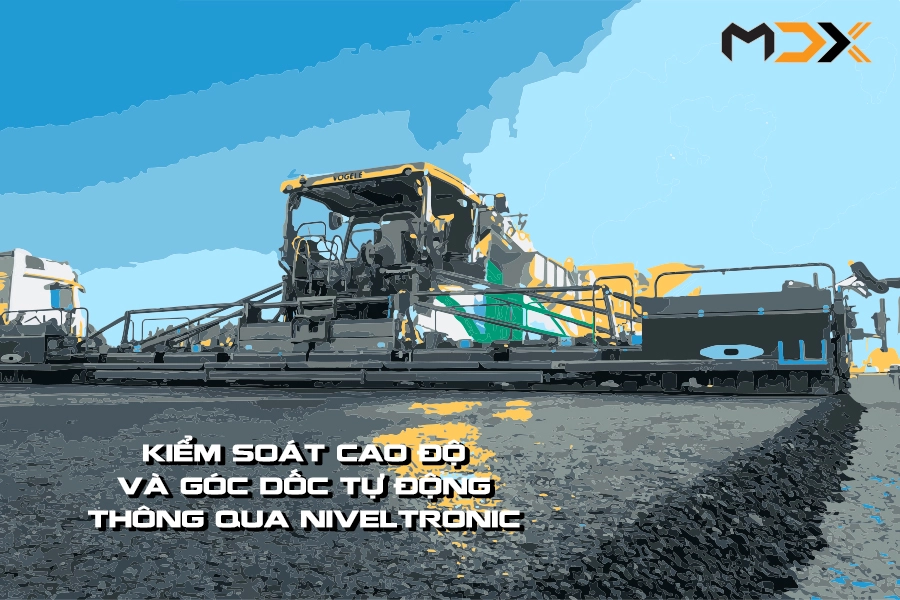 Hiệu suất trải vượt trội của máy Vogele 1900-3 tại công trường Hiệu suất trải vượt trội của máy Vogele 1900-3 tại công trường