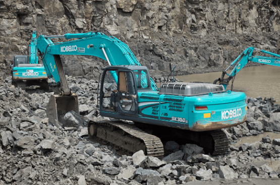 Máy Đào Kobelco Cũ 90%