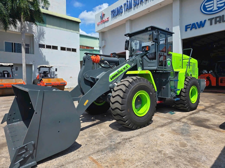Hình ảnh xúc lật điện Lonking chính hãng tại Việt Nam Hình ảnh xúc lật điện Lonking chính hãng tại Việt Nam