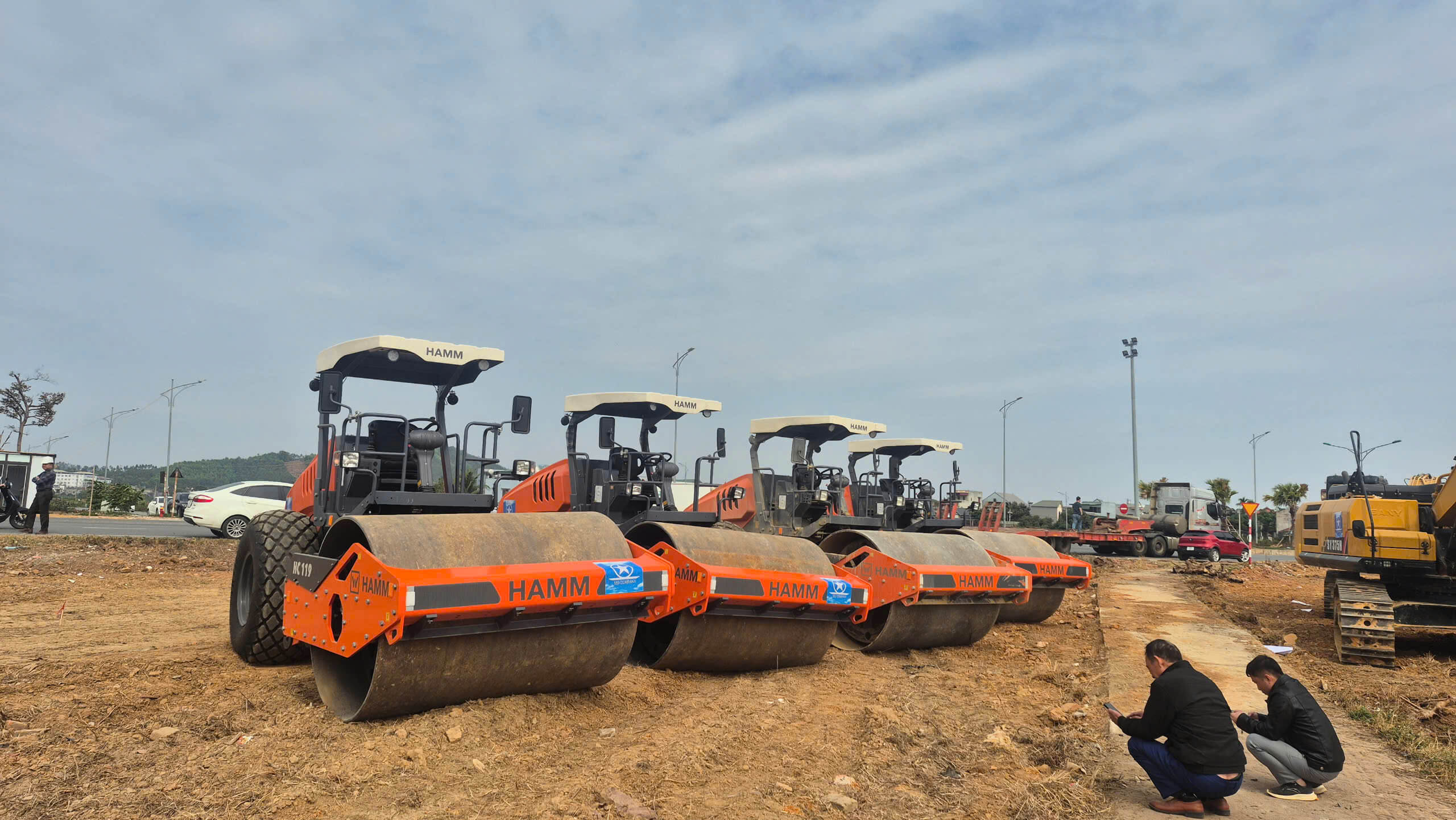 lu hamm hc119 giao tại công trường