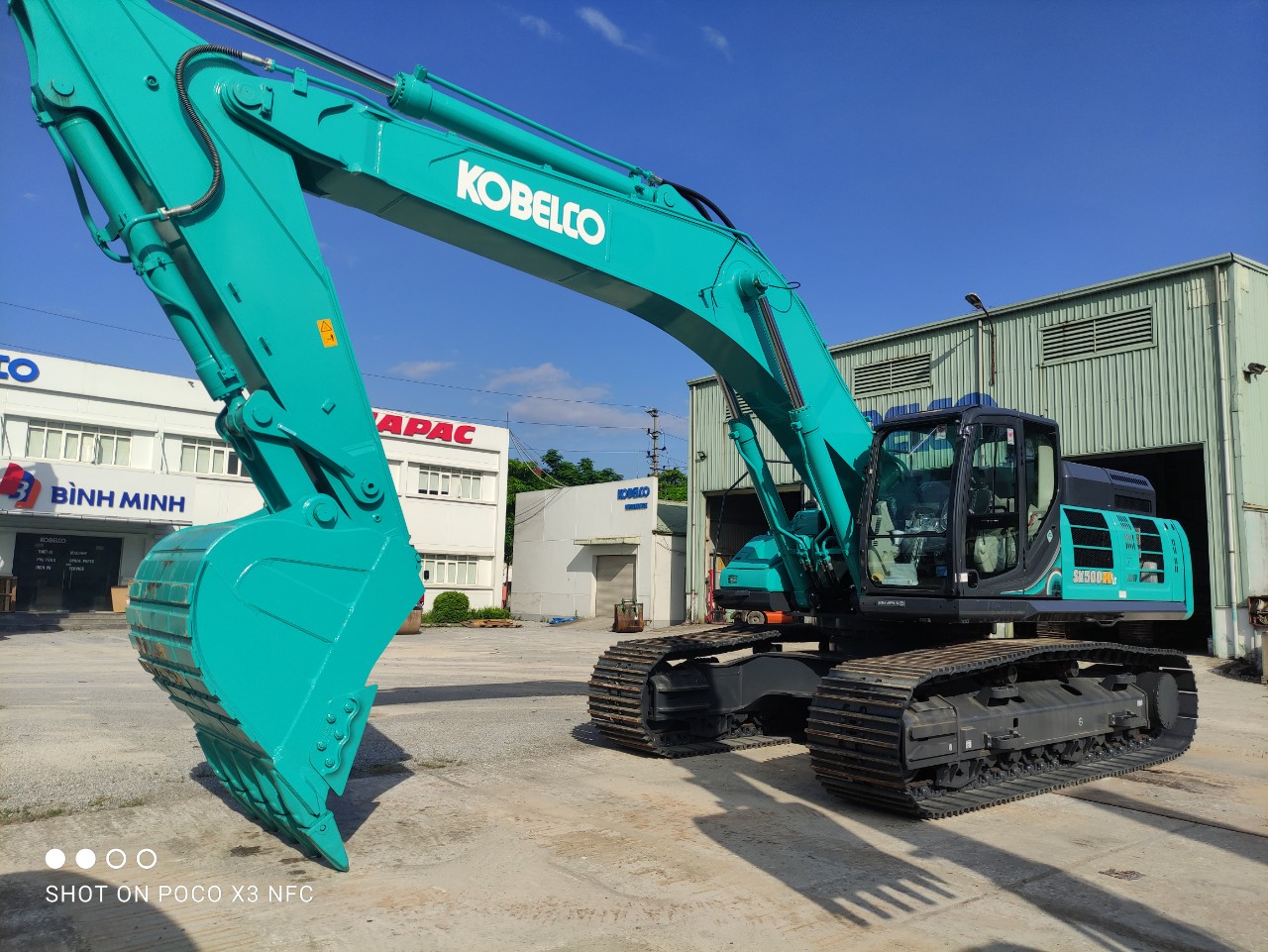 máy đào kobelco SK520XDLC-10 nhập khẩu chính hãng hiệu suất cao